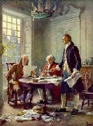 Writing the Declaration of Independence Jean Leon Gerome Ferris